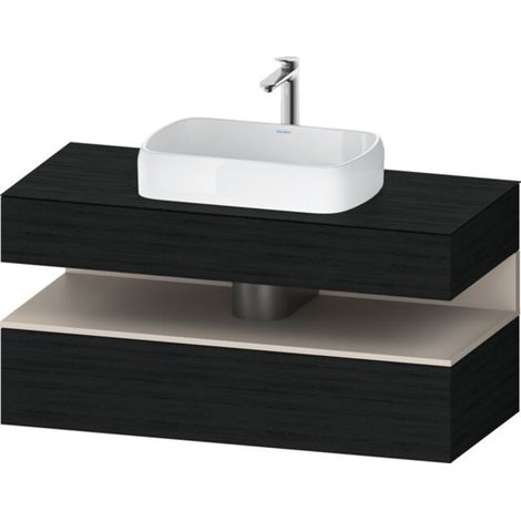 Duravit Collection One Meuble sous-vasque sur console, 1 tiroir,