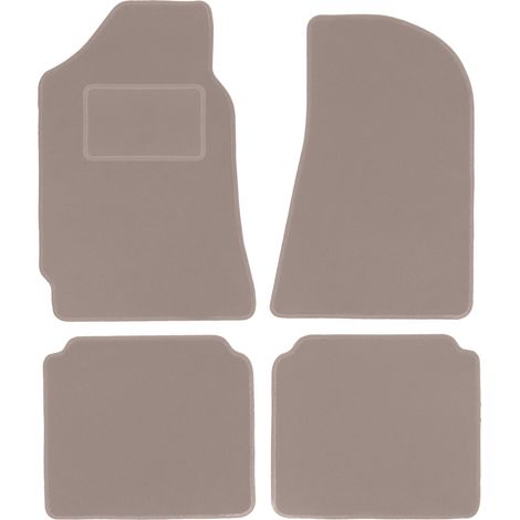 Beige Veloursmatten für: Polski Fiat 125P Limousine (1967-1991) (1/5)