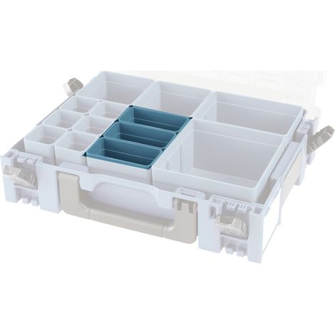 Makita Boxeinsatz 191X941 – L x B x H 100 x 50 x 93 mm – Für MAKPAC-Organizer – Halterungen für sicheren Transport