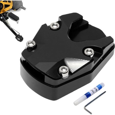 Béquille De Moto Coussin D'extension, pla-que D'extension Latérale Pour Pied De Béquille De Moto, Accessoires D'extension De pla-que De Support