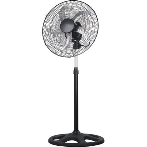 Ventilador de Pie AC oscilante negro 50 cm (1/3)