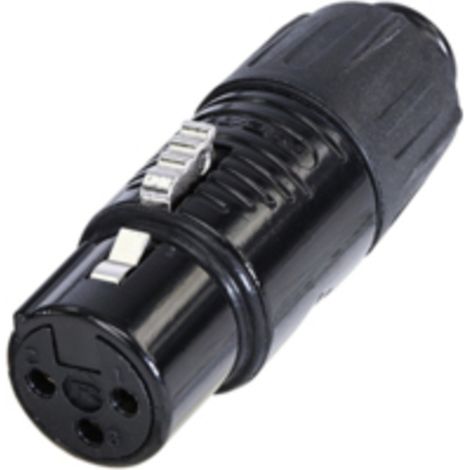 Rean AV RA3FT-B XLR-Adapter Mini-XLR-Stecker - Mini-XLR-Buchse Polzahl:3 1 St.