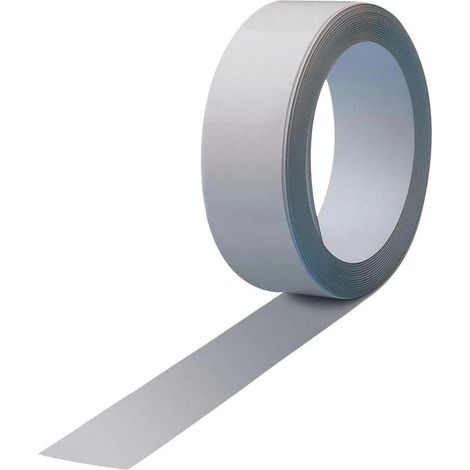 MAUL 6210502 selbstklebendes Magnetband weiß 2,5m