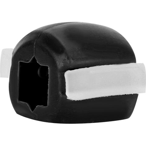 Balle d'exercice en silicone pour le remodelage des muscles du visage, de la mâchoire et du cou, pour l'entraînement des muscles masséters, noire. (1/5)