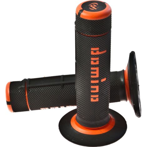 Leve cambio Domino Cross sinistra + destra (nero/arancione) 22/118 mm chiuse (set)