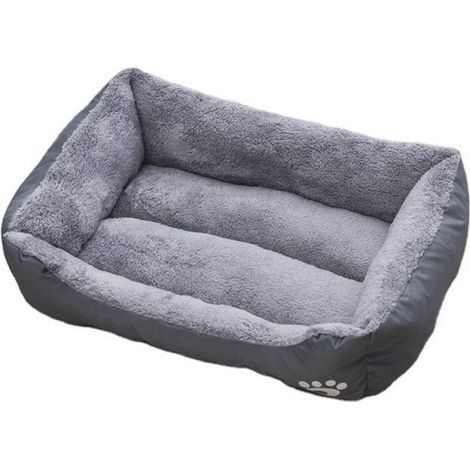 Niche carrée pour Animaux de Compagnie pour Petits, Moyens et grands Chiens, Chats, Chiots, paniers pour Chiens de Grande Taille, lit pour grands Chiens, Maison Chaude, Couleur Bonbon,70×55cm (1/5)