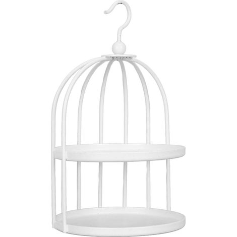 Scelleuse à cire à crochet noir en forme de cage à oiseaux, scelleuse à cire décorative en métal puissant, fournitures de loisirs créatifs blanches