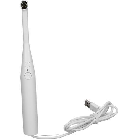 Caméra intra-orale visuelle USB HD, endoscope dentaire, caméra d'inspection buccale, 8 LED, 720p, capteur 2 MP (1/4)