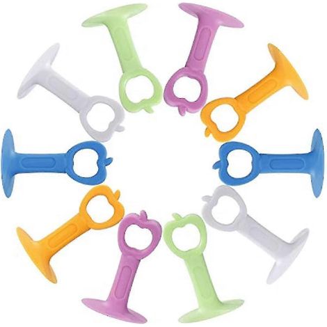 Silikon-Türstopper, stoßfester Türgriffstopper, geräuschloser Türgriff-Saugverschluss, Silikon-Stoßdämpfer zum Schutz der Tür (1/4)