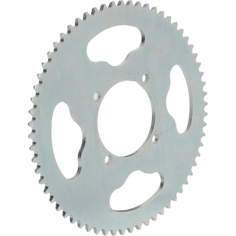 Pignon T8F 64T pour Motos 47 Cc 49 Cc, Plateau 4 Trous 54 Mm avec une Excellente ténacité, Pignon d'entraînement Arrière Professionnel ATV Quad Pit (1/4)