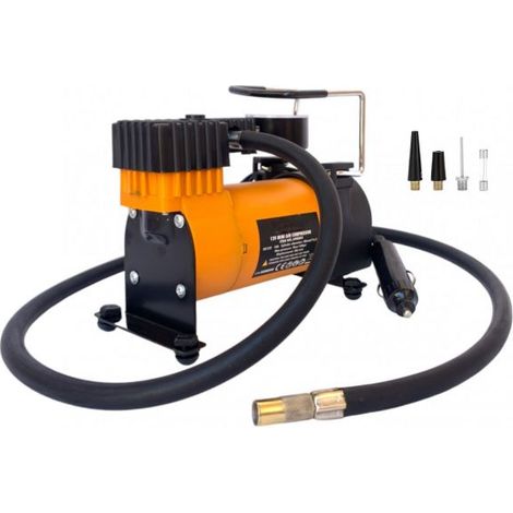 Mini Compressore Aria Portatile 12V 100PSI per Gomme Auto Moto Bici Gonfiatore (1/5)
