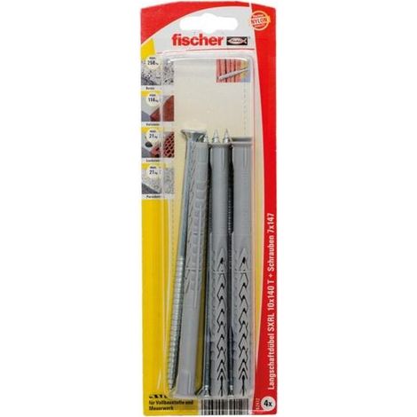 FISCHER 62412 - UNIVERSAL DE FIJACIÓN FUR MARCO, 10 X 135 TK SB-TARJETA,