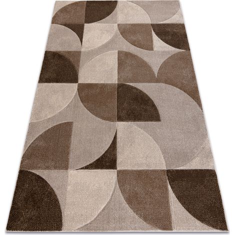 Teppich ARCANA 0822 beige / hellbraun, geometrisch, modern beige 120x170 cm (1/5)