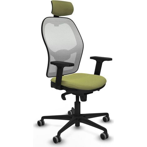 Piqueras y Crespo 2D036G2 Chaise de bureau vert olive (1/3)