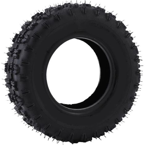 4.10-6 Pneu sans Chambre à air, Pneu résistant à la Traction et à la crevaison pour souffleuses à Neige, motoculteurs, Karts à pédales, VTT, quads et équipement de pelouse (1/5)