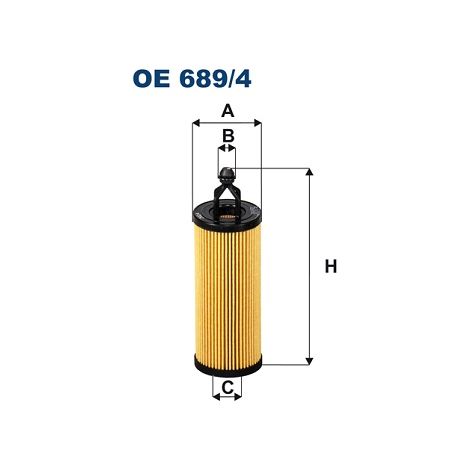 Ölfilter OE689/4 Filtron