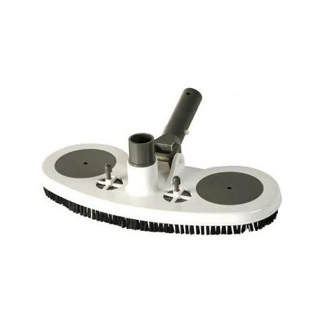 Balai aspirateur pour piscine liner – Brosse lestée avec régulateur d'aspiration – Compatible avec manches télescopiques