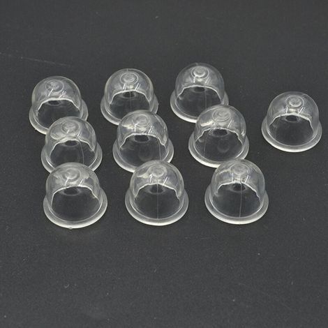 Carburant Primer Ampoule Pompe à Capuchon Carburateur Amorceur Ampoules Bouchon Pièces de Carburateur pour Tronçonneuse Souffleur Tondeuse Débroussailleuse12 Pièces-Macaron (1/5)