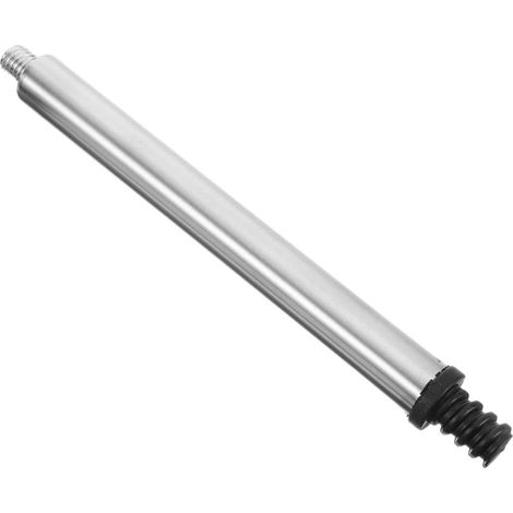 Manche De Brosse Wc Inox Fileté Bâton De Brosse De Toilette De Rechange Adaptateur De Manche Pour De Cuvette Installation Facile Compatible Avec Divers Accessoires De Nettoyage (1/5)