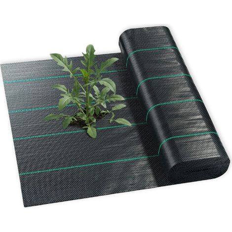Telo Giardino Anti Erbacce Giardino 2x10 M 90 G/M² In Pp Multiuso