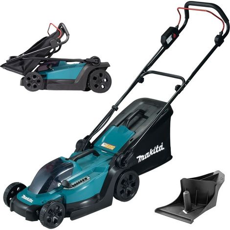 Makita 18v Lawn Mower DLM330Z LXT Cordless Battery 33cm Cut Bare + Mulching Plug