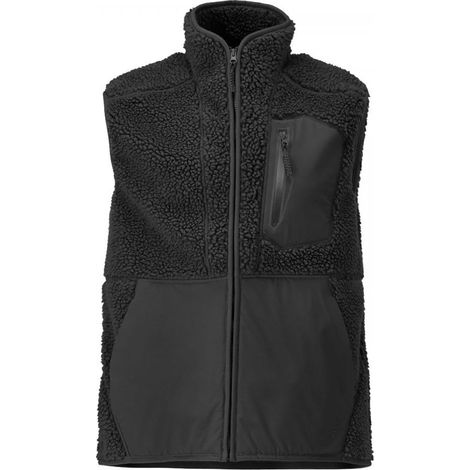 Gilet fourrure zippé - Noir - T.M - MASCOT - 22465-682-09 M