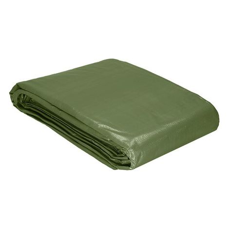 Plandeka 120g/m2 4x6m gruba płachta zabezpieczająca zielona
Telo copriplancia spesso 120g/m2 4x6m verde (1/5)