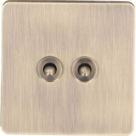 Interruttore a bilanciere generico con finitura bronzo testurizzata, pannello bello e resistente, per hotel a conduzione familiare, AC250V, a 2 vie, sostituzione interruttore a bilanciere