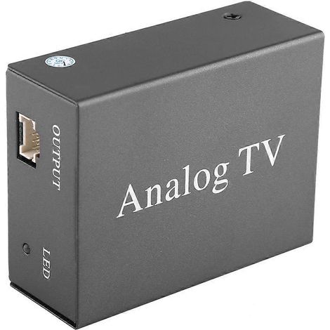 Auto-DVD-TV-Receiver mit analogem TV-Tuner, starkem Signal, Antenne und Fernbedienung
