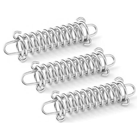 [JAMAIS UTILISÉ]Lot de 10 boucles de corde robustes et résistantes au vent pour tente de camping en extérieur, corde en acier haute résistance (1/5)