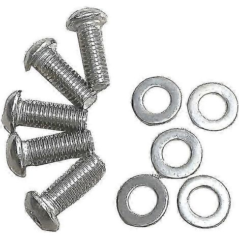Kit de 5 vis et boulons pour couvercle de carter de frein moteur (filetage 1/4-20) Harley Dyna Ultra Limited (1999-). (1/5)