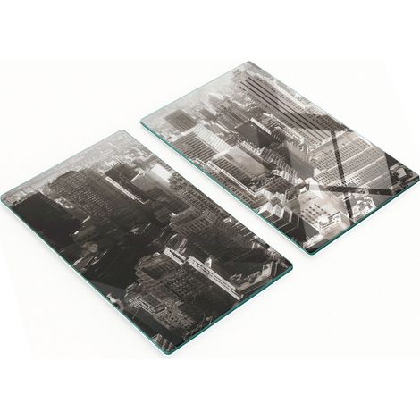 Planches décoratives multifonctionnelles de cuisine en bois durci New York 2x30x52 cm (1/5)