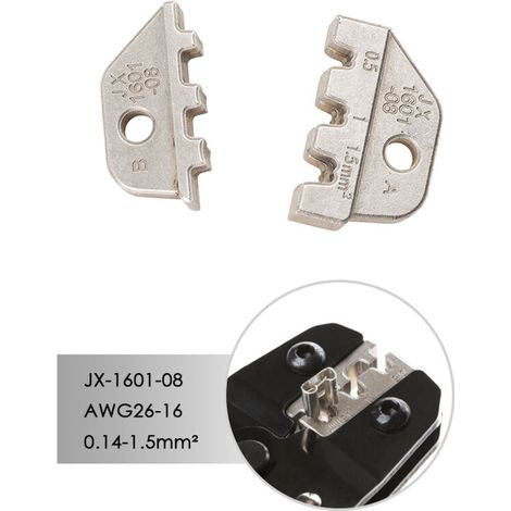 Fil Cermper Strauffing Pilrious Jaw BOOTLACE Ferrule CRIMPERS Cord Cord Terminal Mâchoires Moule pour Terminal Blamp Pler (YWBL-WH3z5ytm14px-3) (1/5)