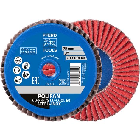 PFERD Schleifscheibe COMBIDISC CDR-PFF 75 CO-COOL 40 10 Stk (1/3)