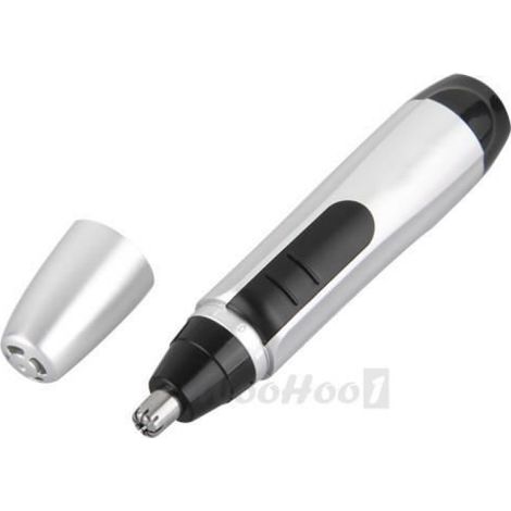 Tondeuse Electrique Poils Nez Oreilles - Tête Arche Stereoscopique - Sans Risque Pour Cavite Nasale - Usage Homme - 130 x 30 mm - 1 Unite (1/3)