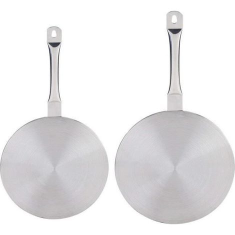 Induktionsadapter – Edelstahl – 24 cm – Robust – Wärmeverteiler – Kompatibel mit allen Kochfeldern (1/5)