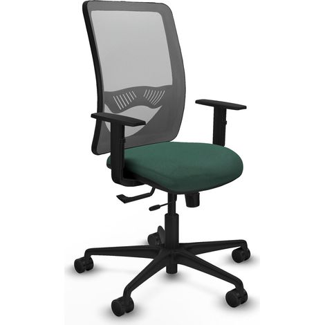 Silla de oficina piqueras y crespo Zulema negro soporte lumbar ajustable (1/2)