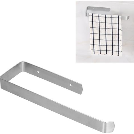 Porte-serviettes inox 304 extensible, papier toilette mural (1/5)