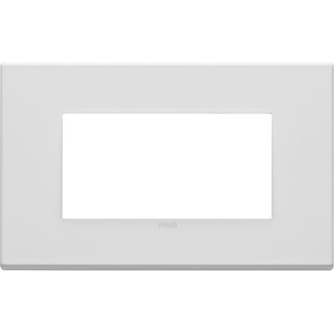 Placca 4M bianco matt Vimar Eikon exè 22654.01
