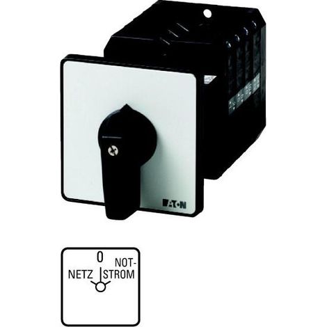 Inverseur cont.: 8 100A 45° à accrochage encastré,fixation arrière 000207419 EATON T5-4-8902/Z