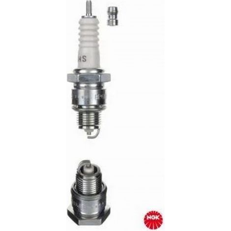 Bougie d'allumage BP6HS Ø14mm Longueur Culot: 12.7mm Électrode Centrale En Cuivre - Olive Démontable (1/4)