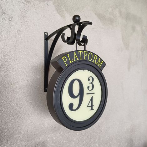 Applique murale/veilleuse 25 cm, lampe accessoire Harry Potter