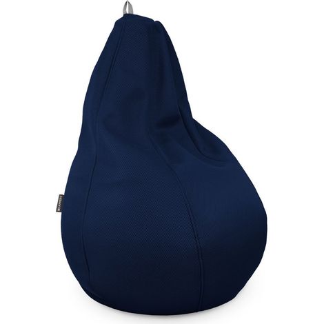 Pouf Poire Respirant 3D Bleu Happers XL Bleu (1/2)