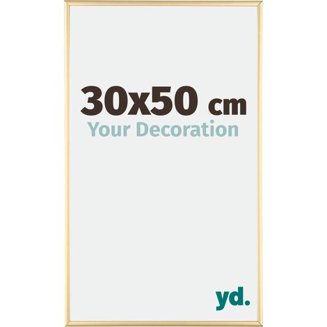 yd. - Cadre photo 30x50 - Or - Aluminium - Kent (1/5)