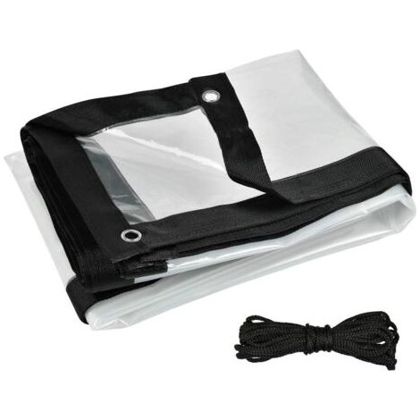Bâches de Protection Imperméable et Résistante, Bâches Couverture Etanche de Bateau pour Mobilier de Jardin, Plantes , Piscine, Voiture, Camion (2 x 2 m) (1/5)