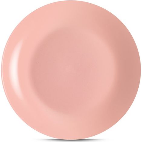 PIATTO PIANO D. 27 CM ROSA CAPRI KALEIDOS