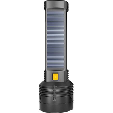 Lampe torche - Torche solaire - Manivelle solaire, LED ultra-bright, durable, pour préparation aux ouragans