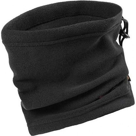 Cagoule Thermique - Coupe-Vent - Pour Ski Randonnée Cyclisme - Noir - Polyester Polaire - Unisexe - 1 Pièce (1/2)