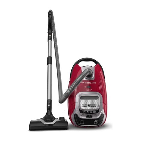 Rowenta – Aspirateur réservoir cylindrique 4,5 L – 400 W – Classe d'émission sonore 65 dB – Sac à poussière – Filtre hygiénique