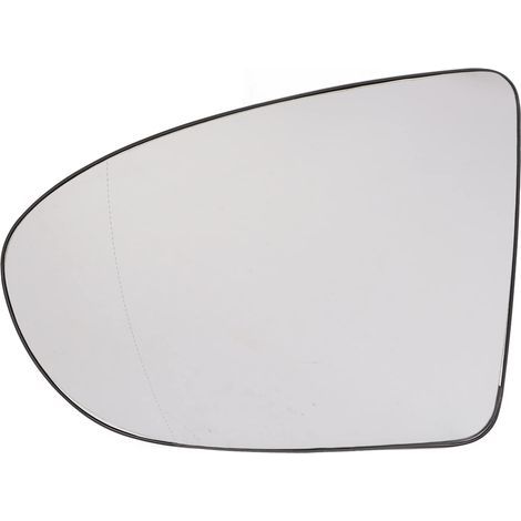 Rétroviseur de voiture, verre de rétroviseur avec remplacement chauffant pour Qashqai J10 2006-2013 verre de rétroviseur latéral 96302Br72A arrière (gauche 4517200700) (1/5)